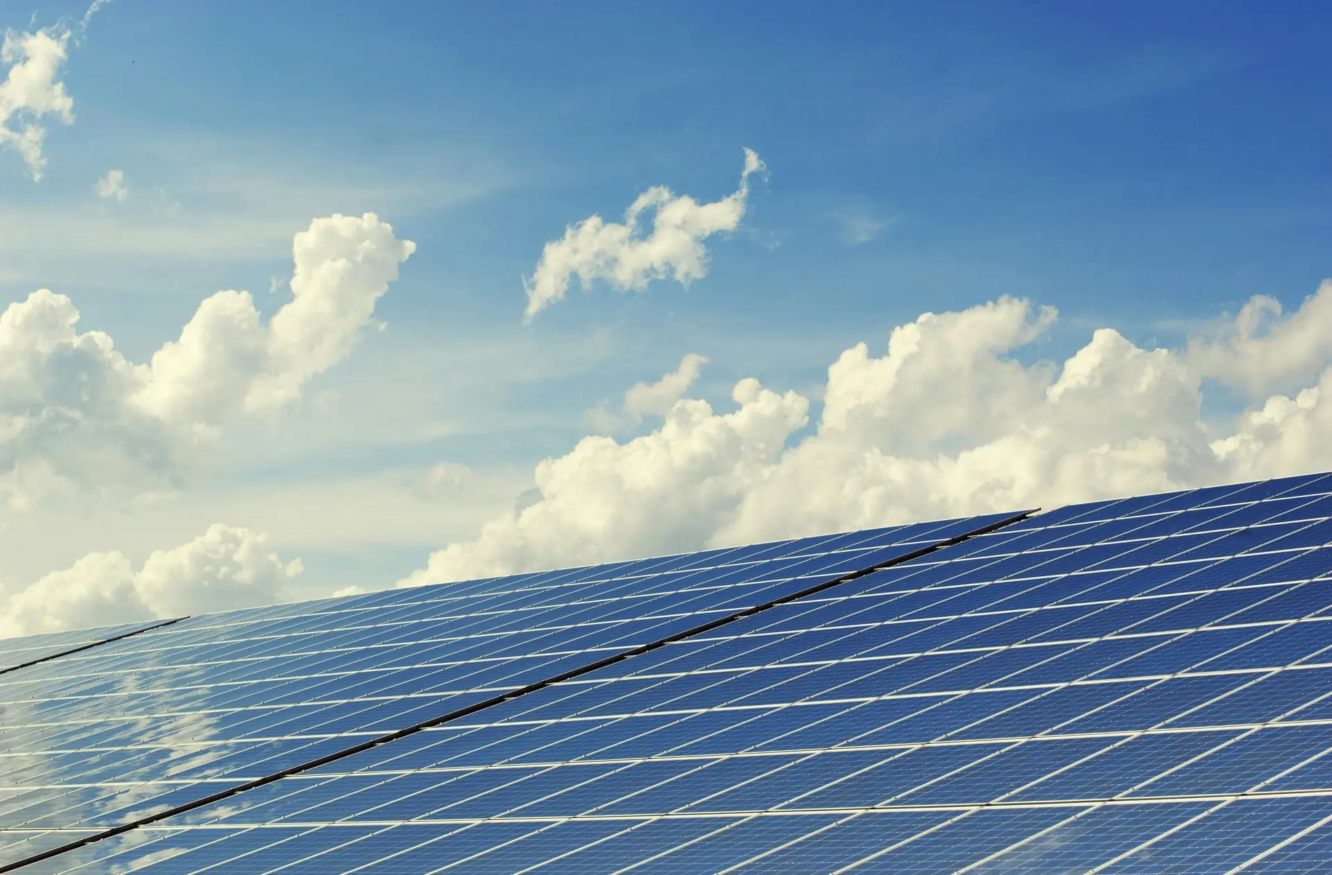 Photovoltaik Anlage auf Dach